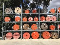 Étagères de stockage industrielles en acier, rayonnages sélectifs pour palettes, pour le stockage de pneus et de câbles, avec protection contre la corrosion