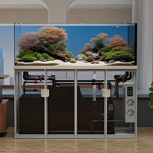 Grand <span class=keywords><strong>aquarium</strong></span> moderne pour poissons d'<span class=keywords><strong>eau</strong></span> <span class=keywords><strong>douce</strong></span>, rectangulaire, élégant, pour la maison, en promotion, décoration intérieure - Product Image 6
