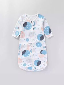 Pyjama pour enfants en polyester à manches longues, écologique, pour nouveau-nés, sacs de couchage pour bébés au printemps - Product Image 4