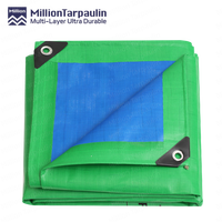 Bâche PE d'isolation temporaire pour bâtiment extérieur, tissu flexible anti-salissure stable, approvisionnement direct usine MILLION