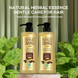 Set de Champú y Acondicionador Herbal Natural de Marca Privada, 350ml*2, Champú Hidratante para Uso en Salón - Product Image 6