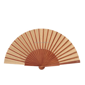 Abanicos Chinos de Madera de 23 cm al por Mayor para Decoración de Bodas, Abanicos Portátiles Personalizados - Product Image 6