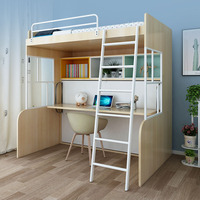 Quincaillerie pour lit escamotable multifonctionnel personnalisé Lit superposé invisible à échelle cachée avec bureau pour la maison loft