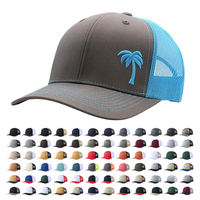 Gorras de golf snapback de malla tipo trucker con bordado 3D de precisión RTS, las más populares, con visera ligeramente curvada, para hombre