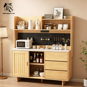 china supplier well priced custom logo huge stock eco-friendly <b>sideboard</b> new designed living room furniture wood <b>kitchen</b> cabinet - Product Image 5