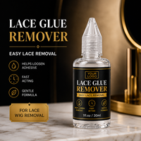 En gros, Spray dissolvant de colle pour perruques en dentelle, pour perruques Lace Front, Frontal et Closure