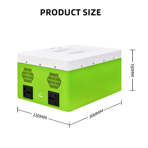 Estación de Energía Portátil Educativa de 300W para Escuelas, Campus, Laboratorios de Investigación, Unidad de Energía Metálica Sostenible - Product Image 2