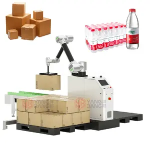 Water Bottle Package Plastic Bag Robot Palletizing Machine Collaborative Robot Palletizer