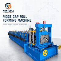 Machine de formage à froid pour tôles de toiture ondulées en acier coloré, sur mesure pour projets de construction industrielle - Offre Spéciale