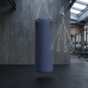 Saco <span class=keywords><strong>de</strong></span> Boxeo <span class=keywords><strong>De</strong></span> <span class=keywords><strong>Jure</strong></span> Fitness <span class=keywords><strong>de</strong></span> Alta Resistencia <span class=keywords><strong>de</strong></span> 4 Pies con Cadena <span class=keywords><strong>de</strong></span> Acero Inoxidable, Tela <span class=keywords><strong>de</strong></span> Poliéster Duradera y Relleno Reciclado <span class=keywords><strong>de</strong></span> 10 kg - Product Image 4