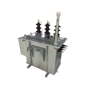 Bên ỐNg Lót 10KV 22KV Điện Dầu Đắm Mình Cực Gắn Biến Áp 250KVA