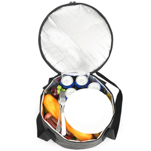 <span class=keywords><strong>Sac</strong></span> à déjeuner <span class=keywords><strong>isotherme</strong></span> de qualité supérieure Flocon de neige en aluminium Porte-aliments thermique 4-6 heures de rétention de chaleur 12 heures de conservation au froid Eau - Product Image 5