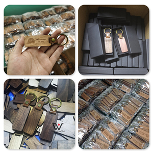 Tôi Yêu Bạn Mãi Mãi Móc Chìa Khóa Và Trống Móc Chìa Khóa Có Thể Tự Làm Bằng Gỗ Laser Keychain Cho Món Quà Ngày Của Cha - Product Image 5