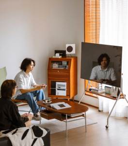 Gabinete de <span class=keywords><strong>TV</strong></span> de pie, sala de estar estrecha, hogar, apartamento pequeño, luz nórdica, gabinete de almacenamiento moderno de lujo - Product Image 2