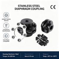 Accouplement à diaphragme en acier inoxydable de type JM, personnalisable OEM, conforme aux normes américaines, stock complet, idéal pour les grandes imprimeries