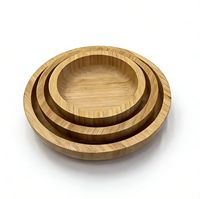 Bol à salade minimaliste en bambou naturel poli, bord profond, écologique, non toxique, durable, léger, polyvalent, pour la maison