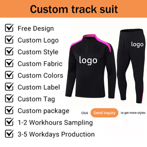 Tracksuit cho nam giới tùy chỉnh ropa deportiva Hombre bóng đá mặc thiết lập mùa đông đào tạo bóng đá Tracksuit - Product Image 2