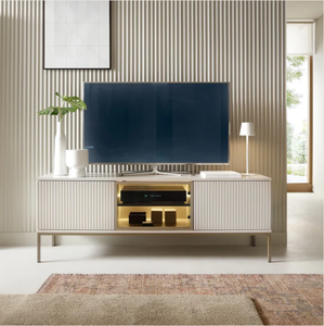 Elegant Glass Door <strong>Display</strong> <strong>Sideboard</strong> <strong>Cabinet</strong> with Inside Light - Product Image 5
