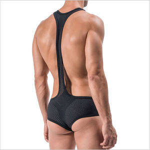<span class=keywords><strong>Combinaison</strong></span> une pièce Sexy pour <span class=keywords><strong>homme</strong></span>, body féminin avec bustier ouvert, sous-vêtement, Lingerie - Product Image 4