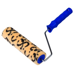 Rouleau à peinture acrylique léopard de 7 pouces, qualité industrielle et DIY, avec housse de rouleau de 9 pouces – Meilleures ventes - Product Image 2