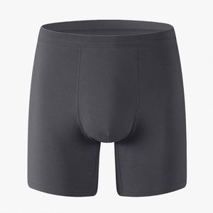 Calzoncillos Boxer Largos para Hombre 2025, Diseño Deportivo Anti-Rozaduras y Anti-Enrollamiento, Talla Grande, Cintura Elástica Tejida, ODM - Product Image 1