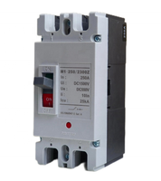 Disjoncteur CC 2 pôles 150A 160A 250A 550V 1000V à prix d'usine pour système de stockage de batterie CC 24V 48V - MCCB CC