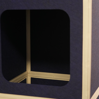 Kit de Construcción Magnético 3D de 24 Piezas de Fibra de Poliéster para Niños con Paneles Modulares Gigantes para Juegos Creativos en Interiores