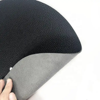 Tapis de platine vinyle en cuir avec peau de cerf pour disques vinyles pour aider à réduire le bruit dû à l'électricité statique et à la poussière
