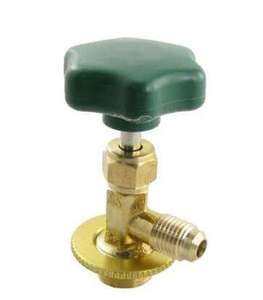 Válvula de seguridad de latón para gas R410 y R22, adaptador para herramientas de refrigeración y <span class=keywords><strong>aire</strong></span> <span class=keywords><strong>acondicionado</strong></span>, uso comercial, mantenimiento y líquido refrigerante - Product Image 2