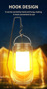 Ricaricabile <span class=keywords><strong>lampada</strong></span> <span class=keywords><strong>solare</strong></span> da campeggio <span class=keywords><strong>portatile</strong></span> appesa all'aperto luce per tenda più fonti per il giardino e il campeggio - Product Image 6