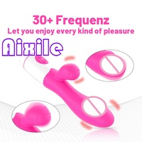 Kaninchen-Vibrator für Frauen 30 Geschwindigkeiten Wiederaufladbarer G-Punkt Klitoris-Stimulator Dildo Vagina Weiblicher Masturbator Sexspielzeug für Erwachsene