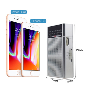 <span class=keywords><strong>Radio</strong></span> Portatile Mini Tascabile AM FM a <span class=keywords><strong>2</strong></span> Bande OEM ODM CE RoHS con Logo Personalizzato Vendita Diretta dalla Fabbrica - Product Image 4