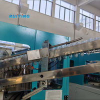Ligne de production de bouteilles PET de 2 L entièrement automatique à 4 cavités, machine de soufflage de bouteilles extensibles pour la fabrication de bouteilles d'eau
