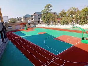 INOLP Pista de correr permeable al aire con textura 3D de alta tracción Superficie de grado profesional para Sprint y salto de longitud - Product Image 3