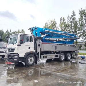 JIUHE Camión Bomba de Concreto Estacionario con Control Remoto de 20m 25m 30m 38m 43m 58m, Camión Bomba de Cemento y Concreto - Product Image 6