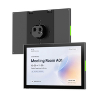 Panel de Montaje en Pared PoE Antirrobo para Tablet LED en Sala de Reuniones, Tablet Android Integrada en Pared con Pantalla Completa sin Marco, Panel de Asistencia NFC, SDK