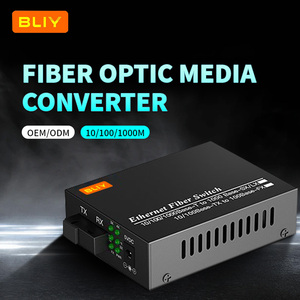 1 Port SFP SC Fiber Optic Media Converter 4 Port RJ45 POE Gigabit <b>Ethernet</b> <b>Switch</b> TX to FX SX LX for LAN Network - Product Image 3