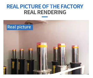 Poteau <span class=keywords><strong>de</strong></span> stationnement hydraulique QIGONG en acier inoxydable <span class=keywords><strong>de</strong></span> qualité 304, étanche, anti-véhicule, barrière <span class=keywords><strong>de</strong></span> circulation, poteaux hydrauliques escamotables <span class=keywords><strong>de</strong></span> 168 mm pour l'accès aux bâtiments - Product Image 4