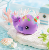 Jouet sensoriel anti-stress portable en silicone ultra-doux en forme de mini cube de tofu pour adultes