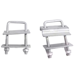 Pince et écrou à boulon en <span class=keywords><strong>U</strong></span> carré fixe galvanisé à chaud fabricants <span class=keywords><strong>de</strong></span> panneaux solaires en métal en acier fixations <span class=keywords><strong>de</strong></span> support photovoltaïque - Product Image 6