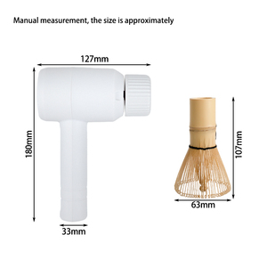 Batidor Eléctrico Comercial de Bambú para <span class=keywords><strong>Matcha</strong></span>, Mini Batidor Eléctrico Recargable para <span class=keywords><strong>Matcha</strong></span>, Juego de Agitadores de Té Chasen - Product Image 3