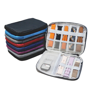 กระเป๋าซิปแบบพกพากระเป๋าเก็บดิจิตอลสำหรับอุปกรณ์อิเล็กทรอนิกส์<span class=keywords><strong>สาย</strong></span>นาฬิกาอุปกรณ์จัดระเบียบสายนาฬิกาอุปกรณ์เสริมเทคโนโลยีกันน้ำ - Product Image 5