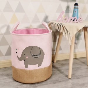 Nuevo organizador de acabado transfronterizo <span class=keywords><strong>para</strong></span> el hogar plegable <span class=keywords><strong>ropa</strong></span> <span class=keywords><strong>sucia</strong></span> clasificación cubo contenedores dibujos animados juguetes <span class=keywords><strong>para</strong></span> niños cesta de almacenamiento - Product Image 3