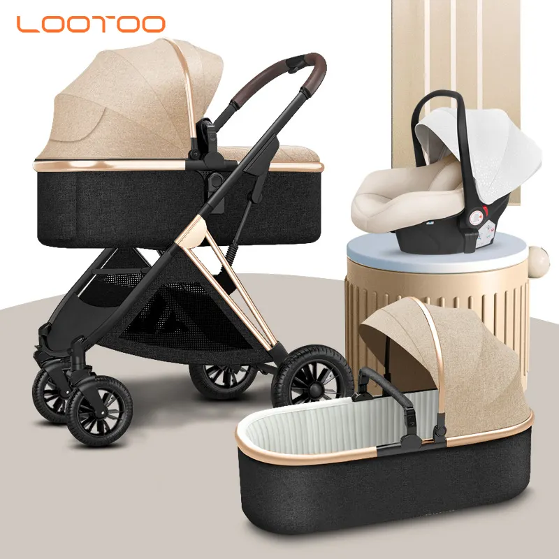 China manufacturer wholesale cheap price 3 in 1 baby commercial strollers