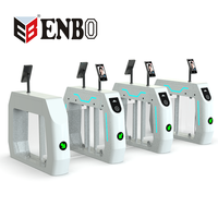 Sistema de Control de Acceso ENBO NBO-B404 de Fábrica OEM/DEM, Barrera de Acceso Giratoria con Código QR, Impermeable IP68, con Anti-Tailgating