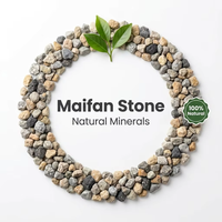Granulés de pierre Maifan naturelle en vrac 2-4mm, support filtrant riche en minéraux pour la purification de l'eau potable et le traitement d'aquariums HS