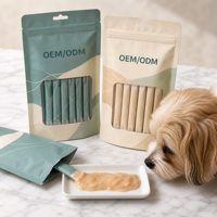 Friandises humides pour chats riches en protéines, sans céréales, faibles en gras, saveur poulet, saumon, thon, 100% viande naturelle, pour la santé de la peau et du pelage, adaptées à toutes les phases de vie
