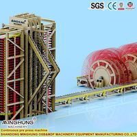 Línea de Prensado Plano Continuo de Alta Velocidad con Certificación CE, Máquina para Fabricar Tableros MDF y HDF