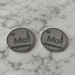 Disque métallique en zinc de 1 pouce, table périodique, chimie, cadeau éducatif scientifique - Product Image 2