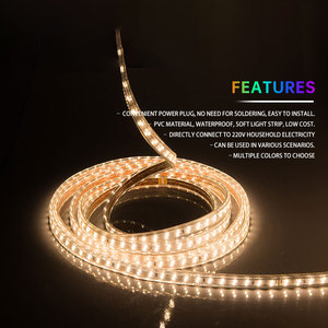 2024 chất lượng cao vật liệu PVC ngoài trời Đèn khung ánh sáng 220V 120D <span class=keywords><strong>LED</strong></span> Strips <span class=keywords><strong>Rope</strong></span> Lights - Product Image 5